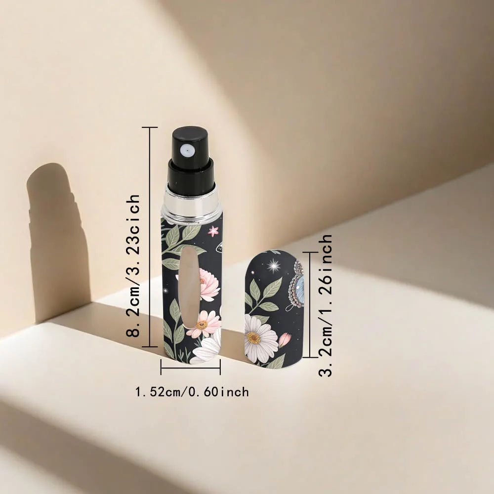 5ml Refillable Mini Perfume Spray Bottle | Portable Travel Atomizer