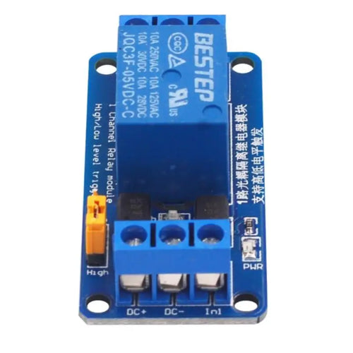 1-Channel Relay Module 3.3V 5V 12V 24V High/Low Level Trigger