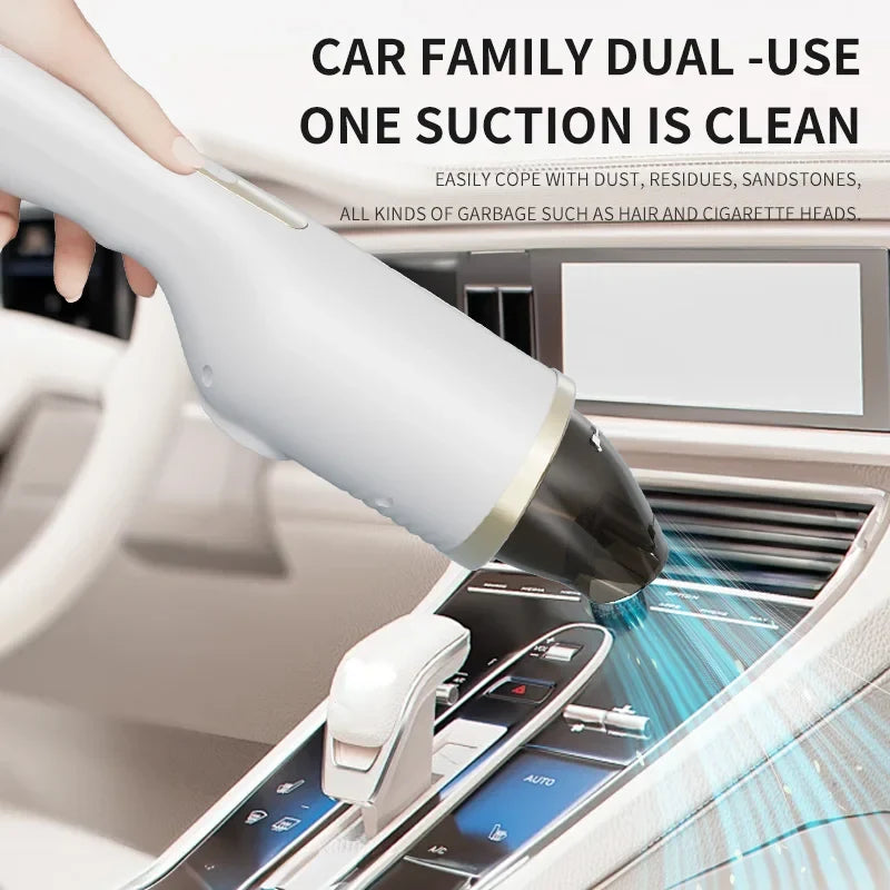 Portable Handheld Car & Home Vacuum – USB Powered, Bagless