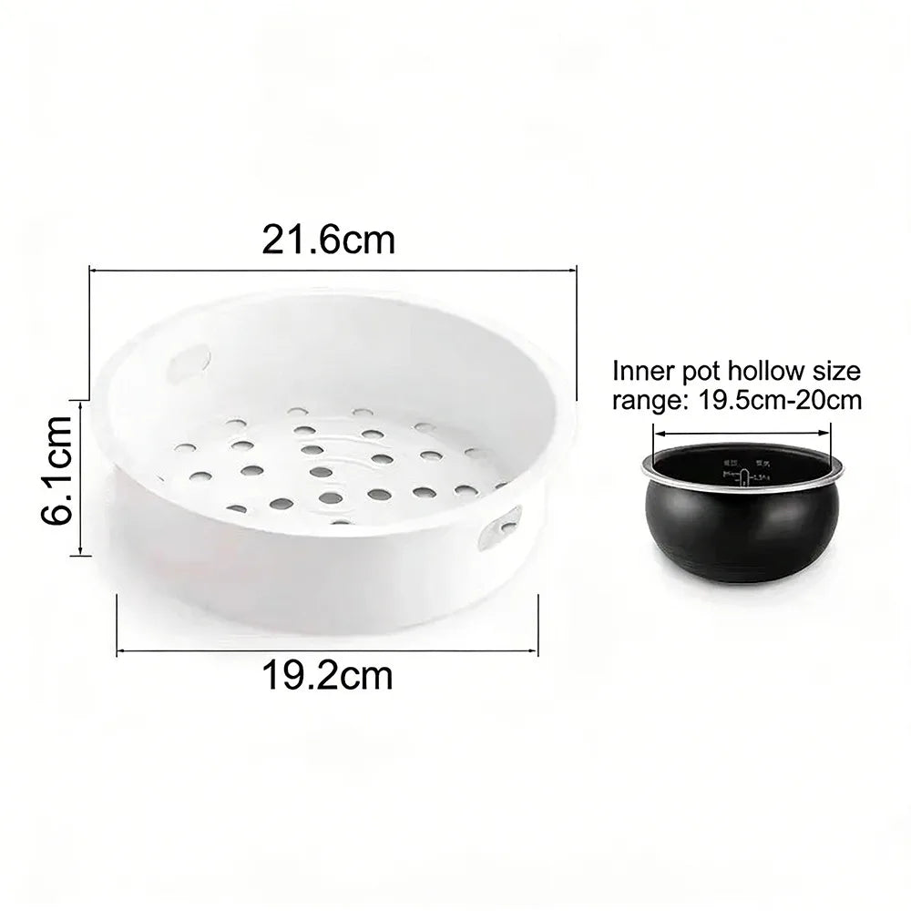 Universal Rice Cooker Steaming Basket & Rack | Multi-Size