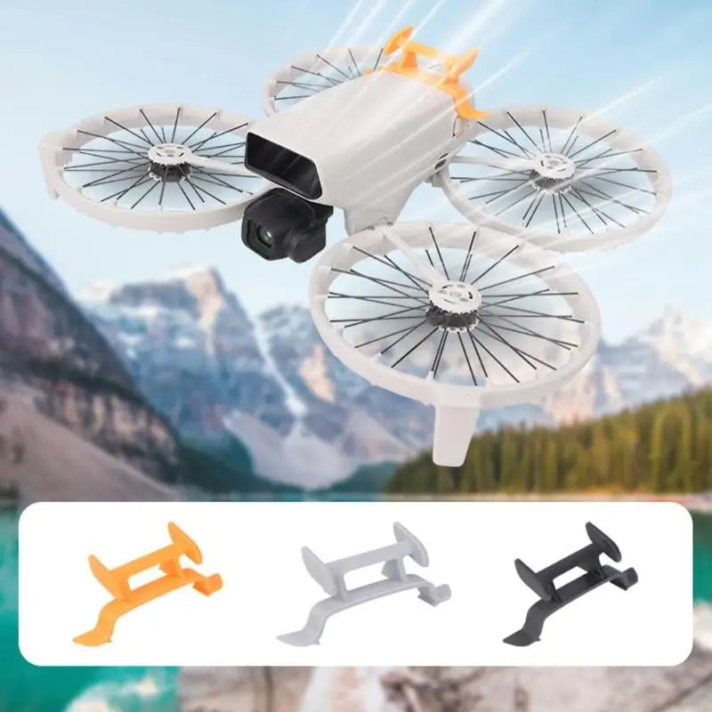 GoPro Flip Drone Tail Wing Bracket – Quick-Release ABS Mount
