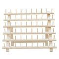 60-Axis Wooden Foldable Thread Rack – Sewing Organizer