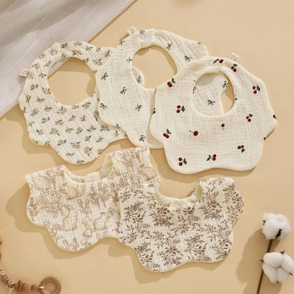 Pure Cotton Bandana Drool Bibs for Baby Boys & Girls