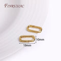 18K Gold Plated Carabiner Clasps – DIY Jewelry Findings