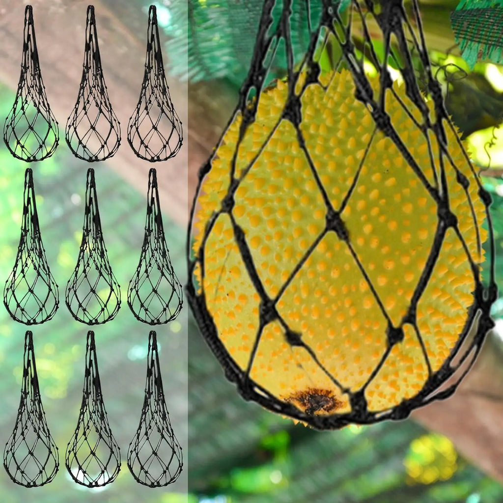 10-Pack Watermelon Hammock Nets – Vertical Garden Fruit Sling Bags