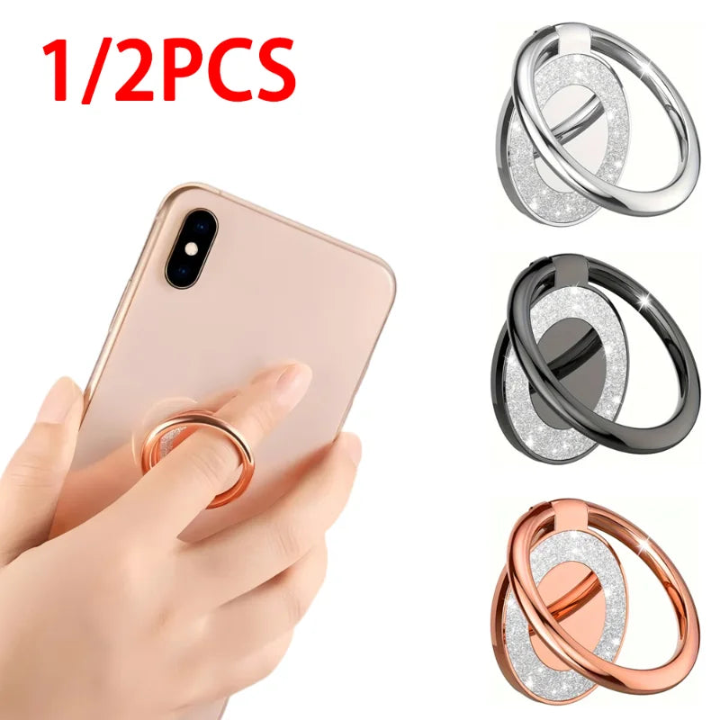 360° Rotatable Phone Finger Ring Holder – Universal Grip