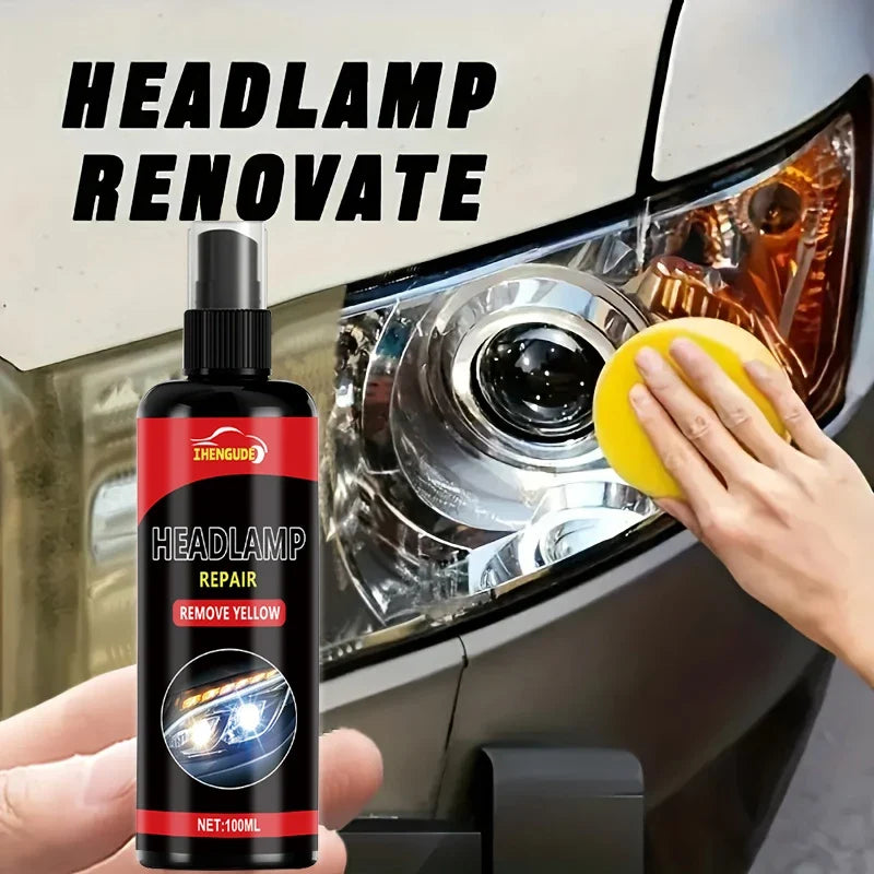 100ml Car Headlight Restoration Spray – Remove Oxidation