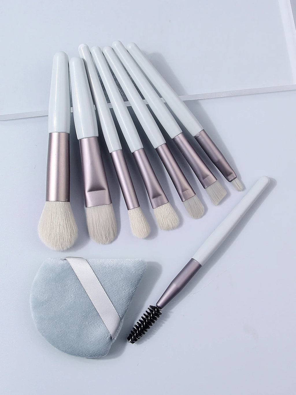 9-Piece Makeup Brush Set – Foundation, Blush & Eyeshadow