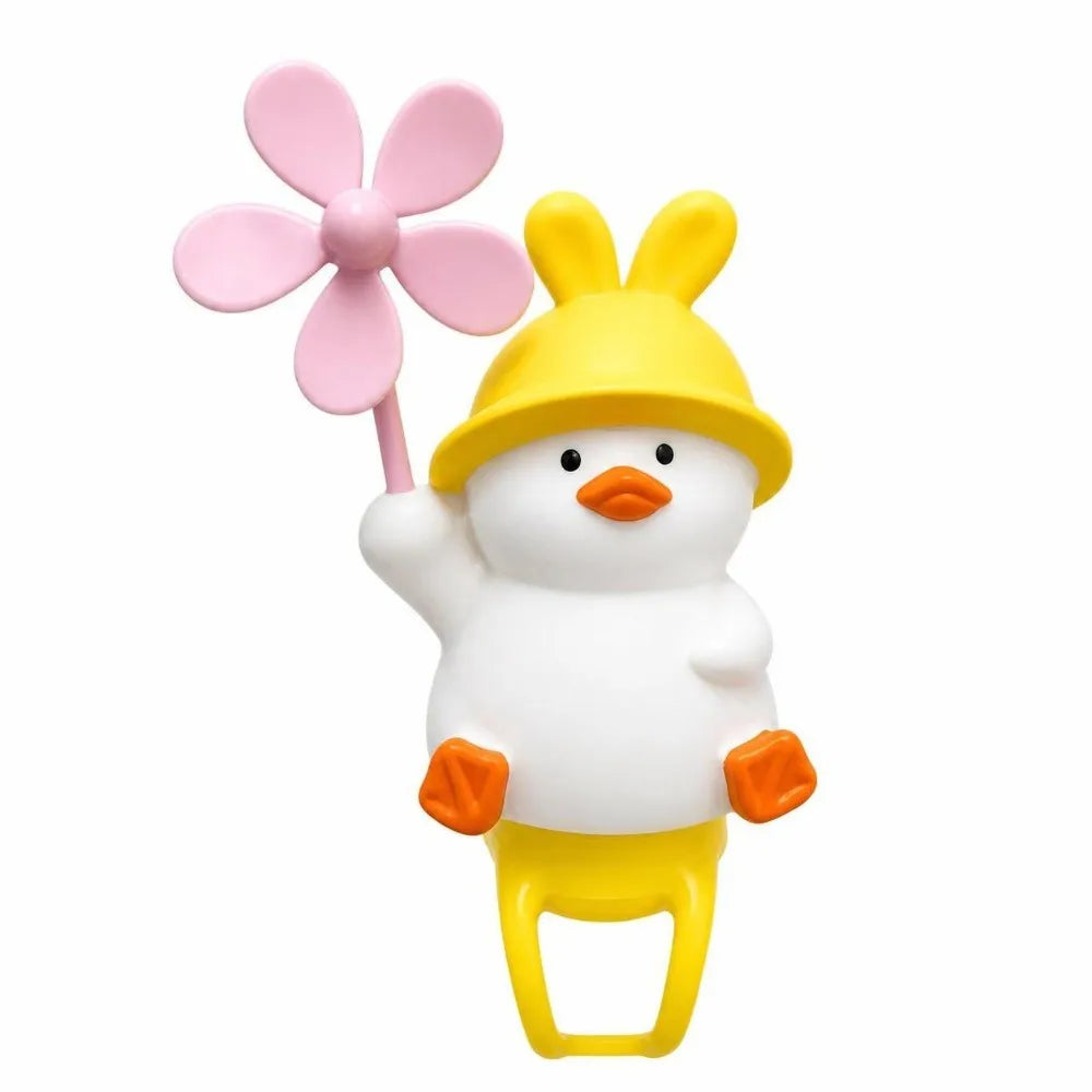 Yellow Windmill Duck Pendant – Bike Ornament & Photo Prop