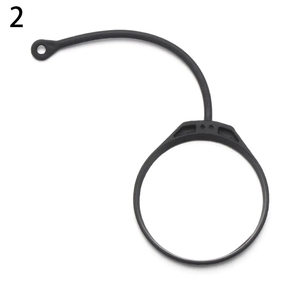 Universal Fuel Tank Cap Traction Rope & Ring | Anti-Loss Car Cord