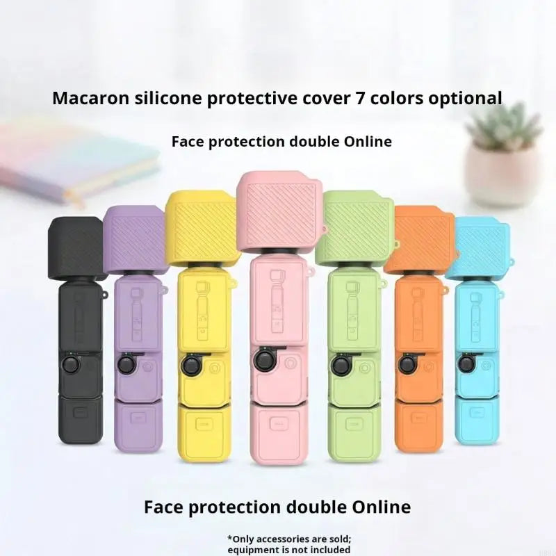 Silicone Case for DJI Osmo Pocket 4 – Anti-Slip Shockproof Cover