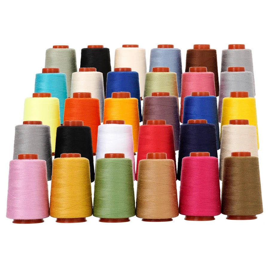 6 Rolls 402 Polyester Sewing Thread 800 Yards | Machine & Hand