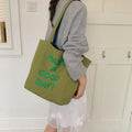 Women's Large Canvas Tote Shoulder Bag – Casual Commuter