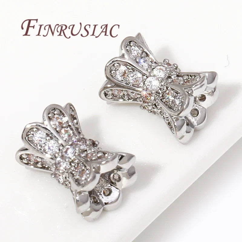 18K Gold Plated Zircon Spacer Beads – DIY Bracelet Jewelry Making