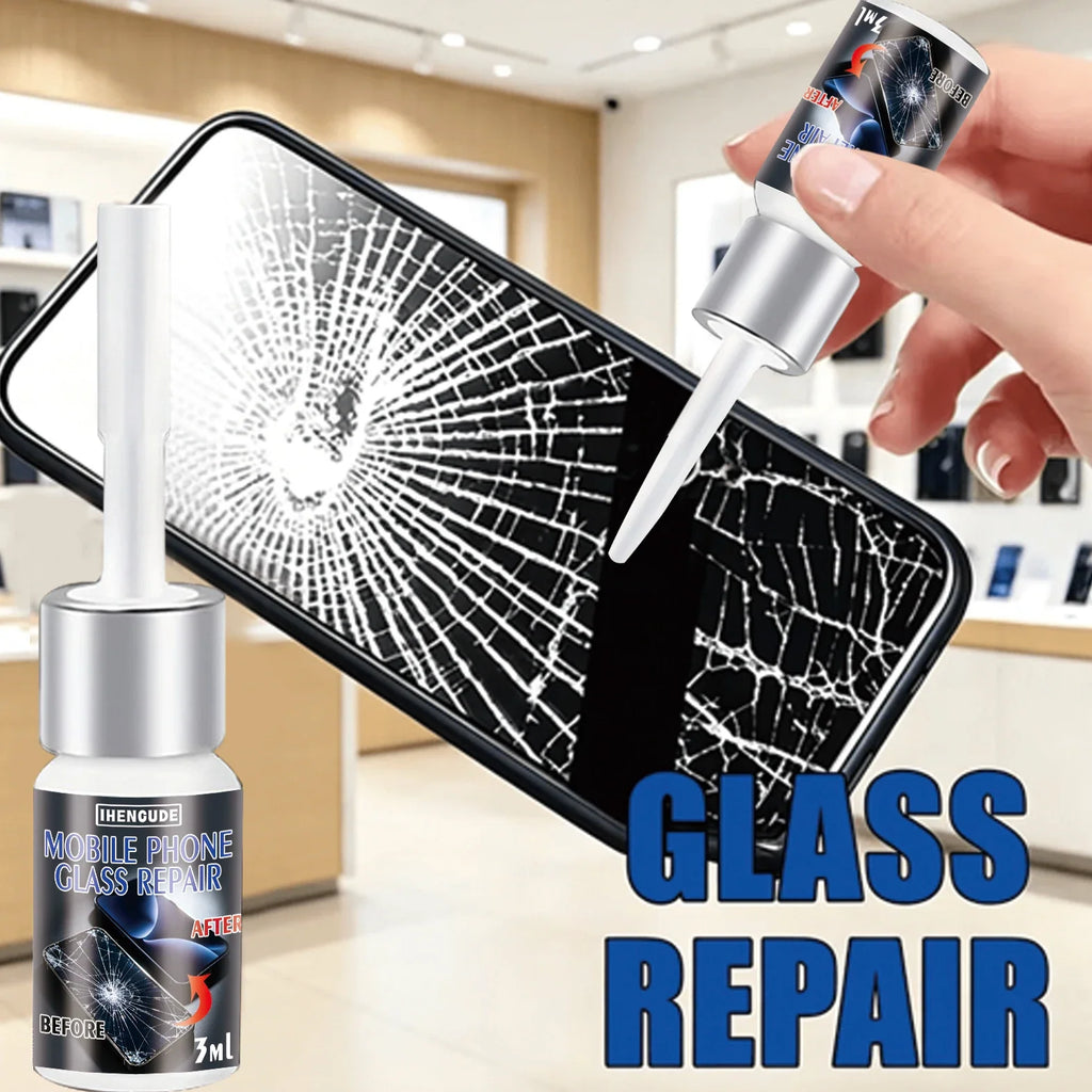 Car Windshield Crack Repair Kit – DIY Auto Glass Restore Tool