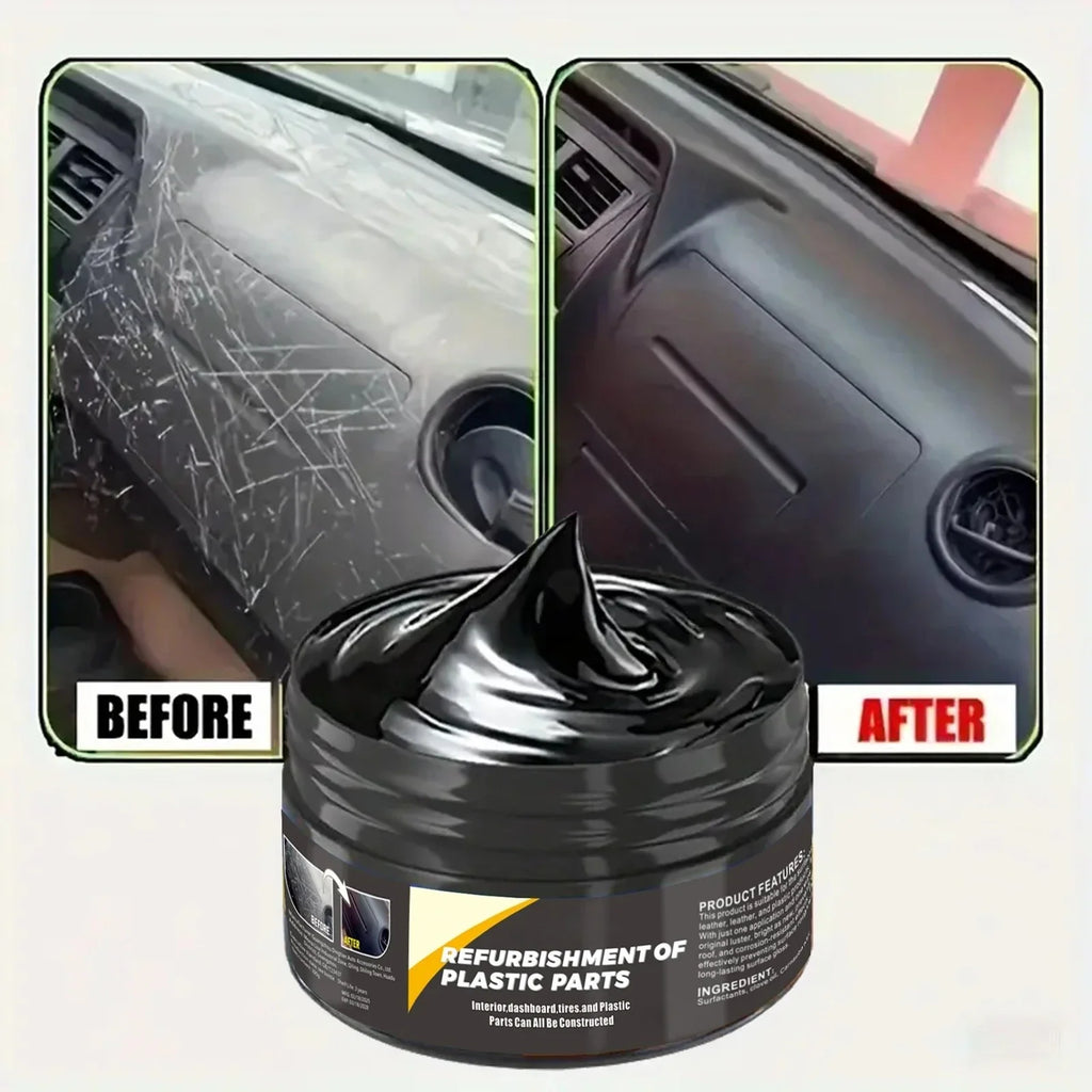 Car Interior Wax – Plastic Restorer & Leather Gloss Nano Coat