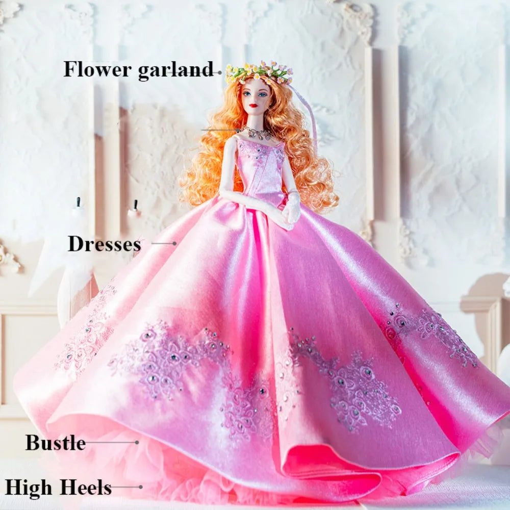 Pink Diamond Lace Doll Clothes Set – Fits 11.5"–12" Dolls