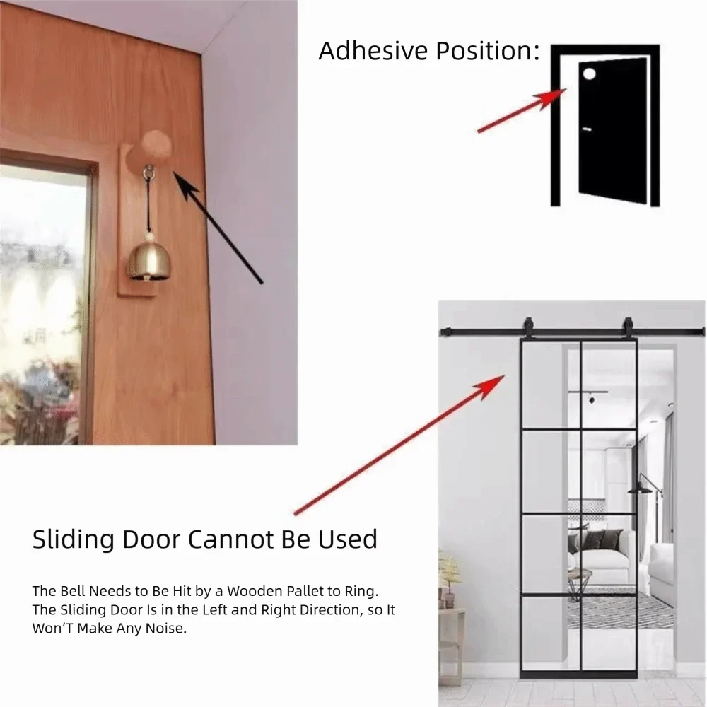Wooden Door Bell Wind Chime – Japanese Style Shopkeeper Bell