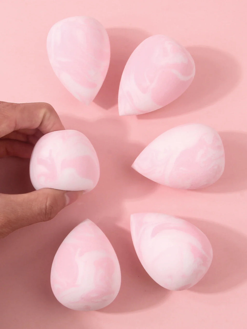 6PCS Makeup Sponge Powder Puff Set – Dry & Wet Beauty Eggs