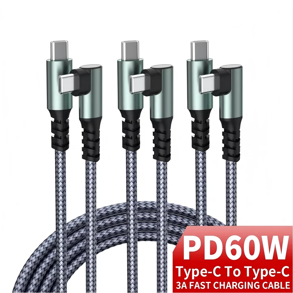 USB-C Braided Cable 60W Fast Charging – 1M 2M 3M | Type-C