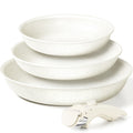 MICHELANGELO Nonstick Frying Pan Set – Granite Coated, Oven Safe