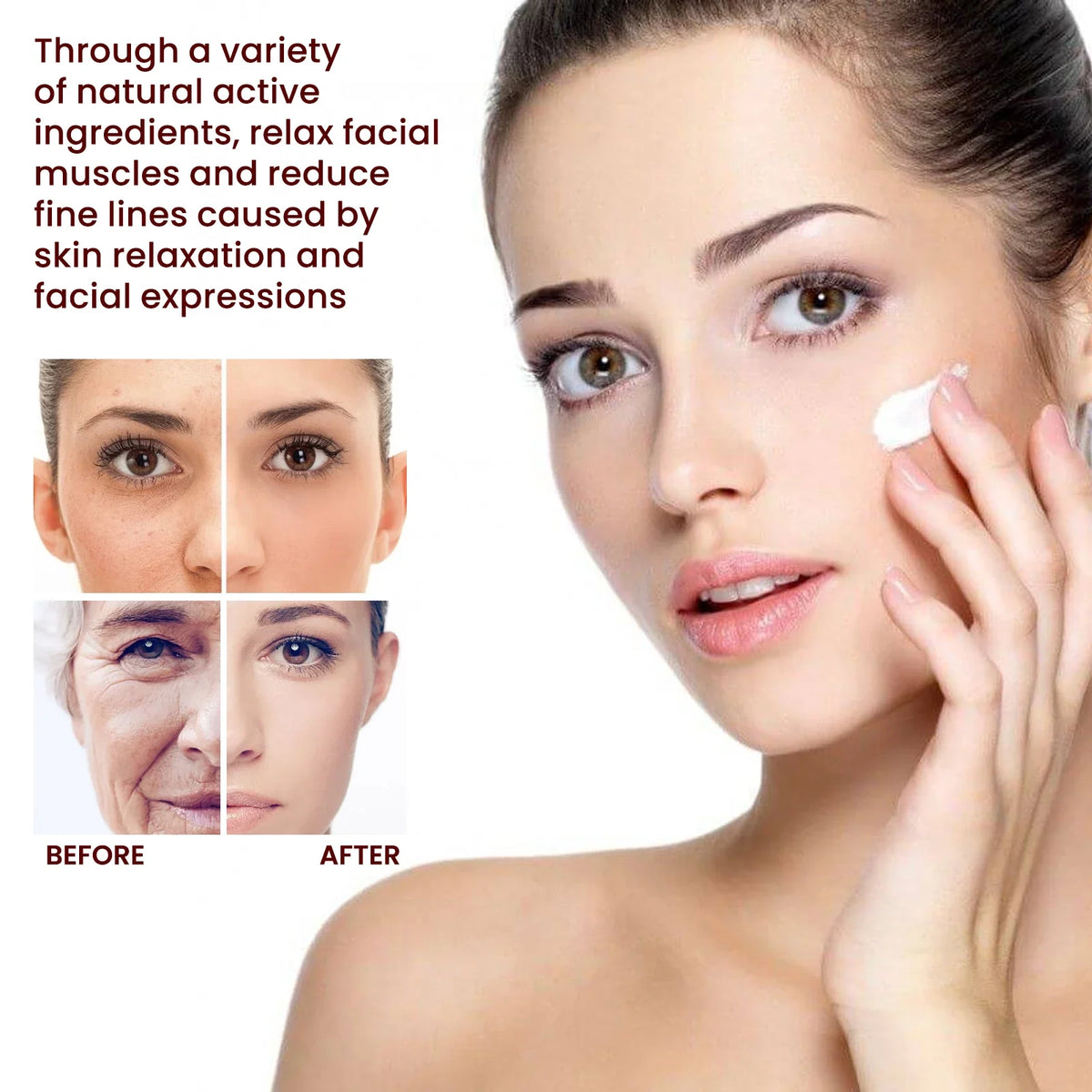 OUHOE Rice Cream – Anti-Aging Collagen Face Moisturizer 30g
