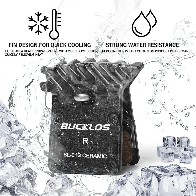 BUCKLOS Ceramic MTB Brake Pads for Shimano L05A K04S K05S
