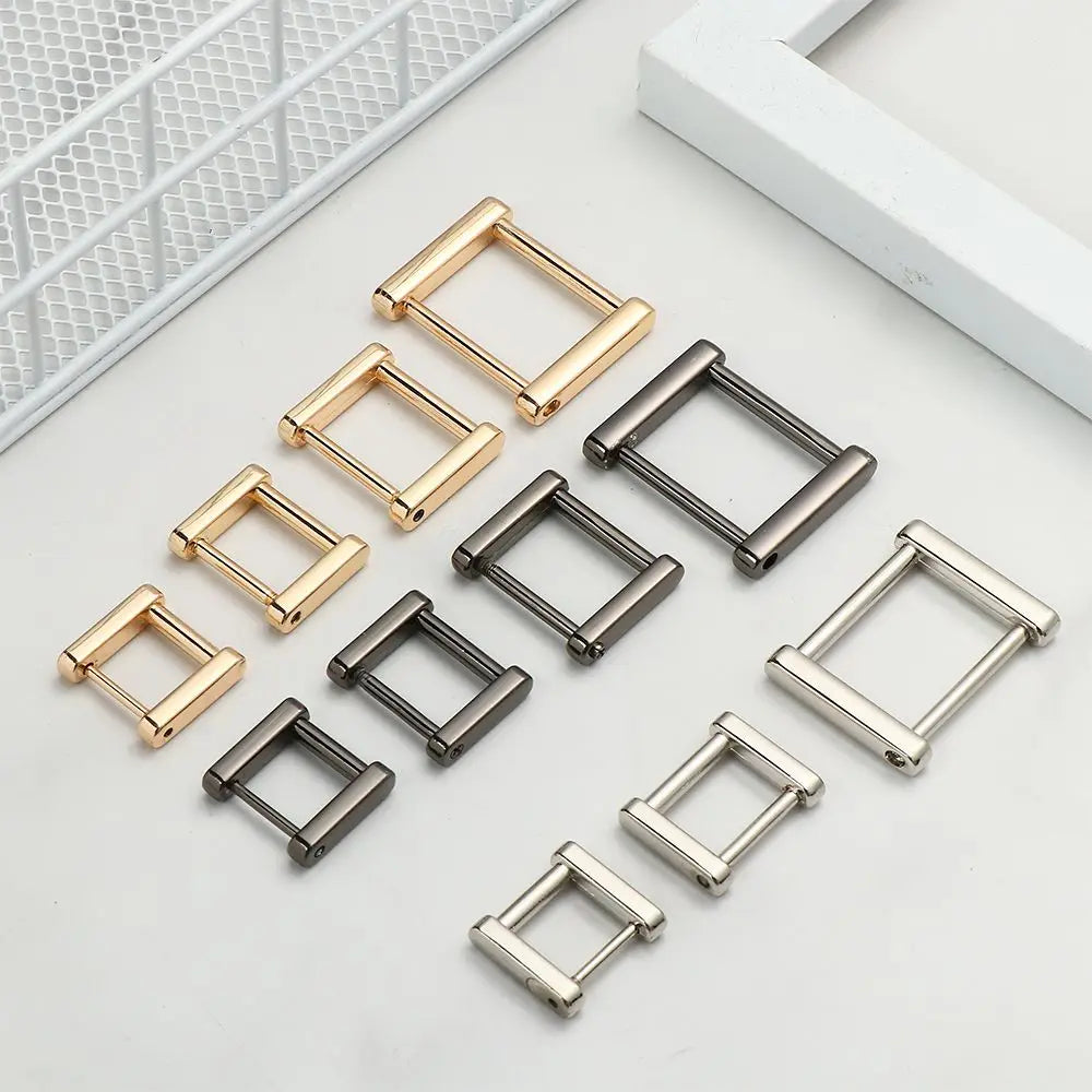 Metal Rectangle Ring Buckle – DIY Bag Strap Belt Loop Connector