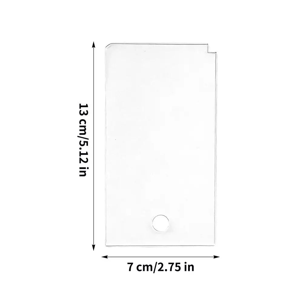 Snowboard & Ski Wax Scraper – Acrylic Wax Removal Tool