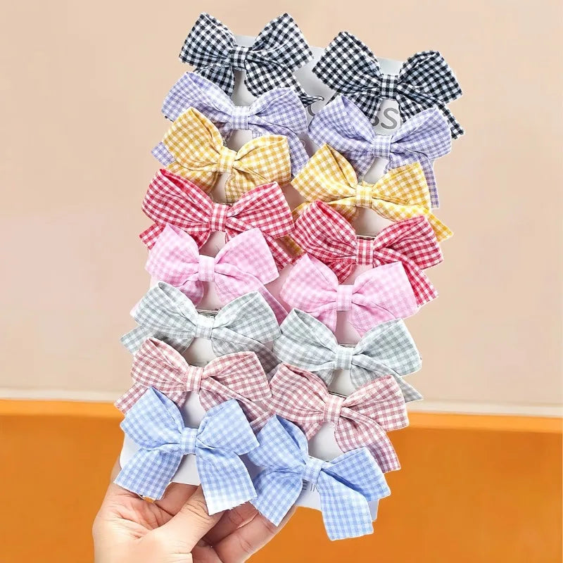 163-Piece Girls Colorful Bow Hair Accessories Set – Kids Hair Bands