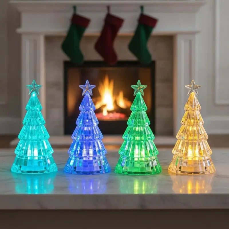 Mini LED Luminous Christmas Tree Ornament | Tabletop Xmas Decor