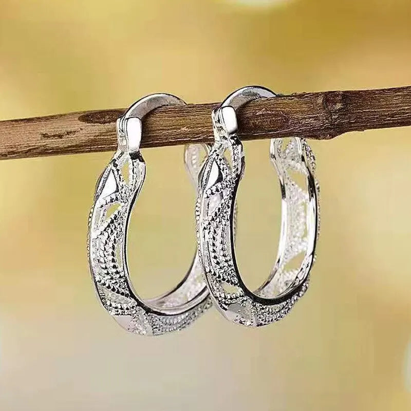 Nixie Snake Drop Earrings Silver Plated Zinc Alloy Unisex