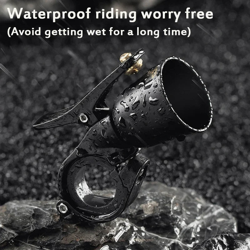 BUCKLOS Retro Copper Bike Bell – Loud Ring for All Bicycles