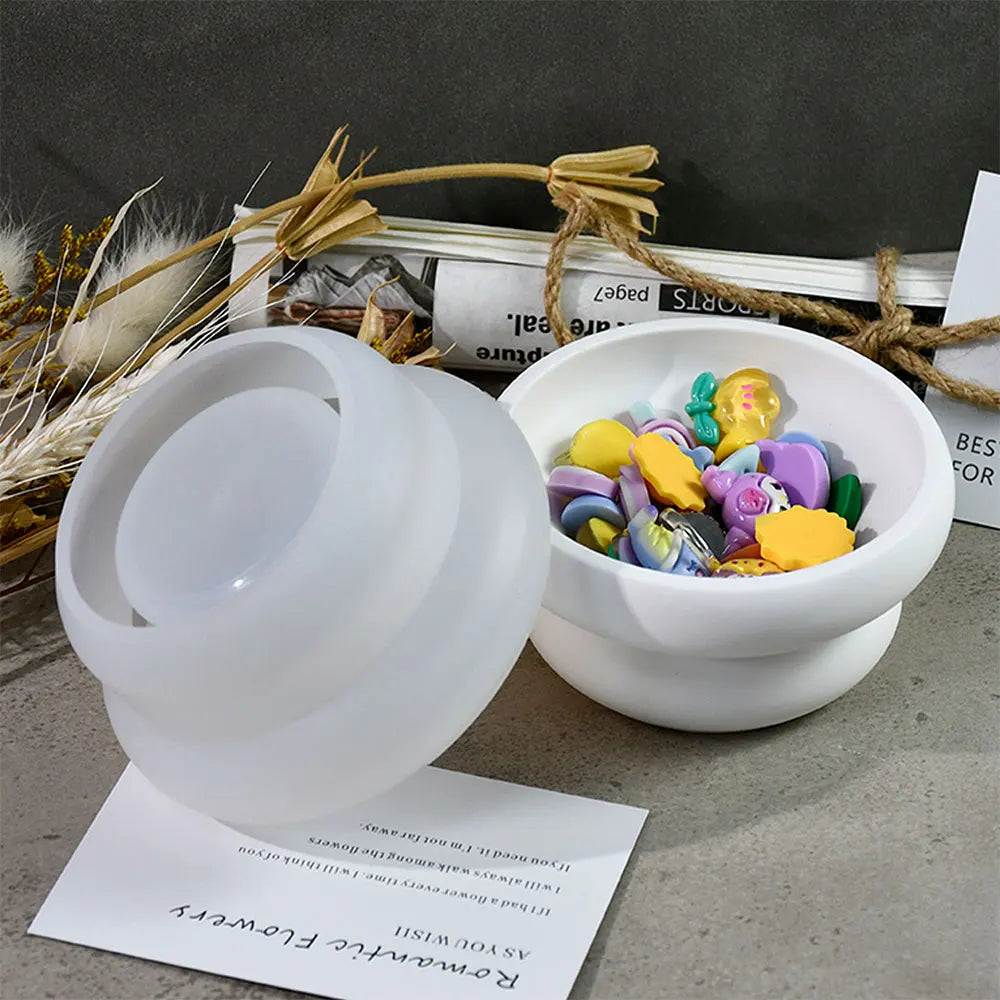 Spherical Silicone Mold – Candle, Planter & Pen Holder DIY