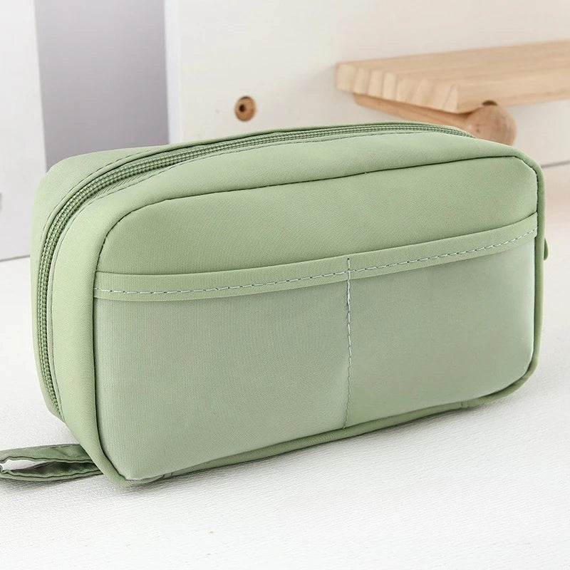 Volcano Pencil Case – 3-Layer Large Capacity Stationery Organizer