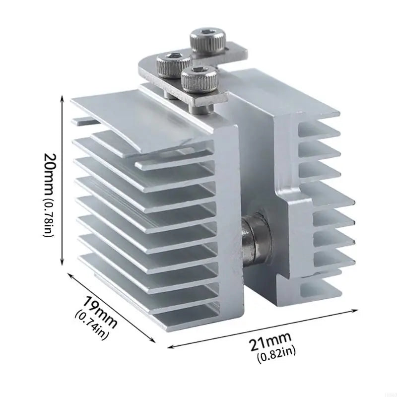 Aluminum Heat Sink for AD5X 3D Printer Extruder | Radiator Kit