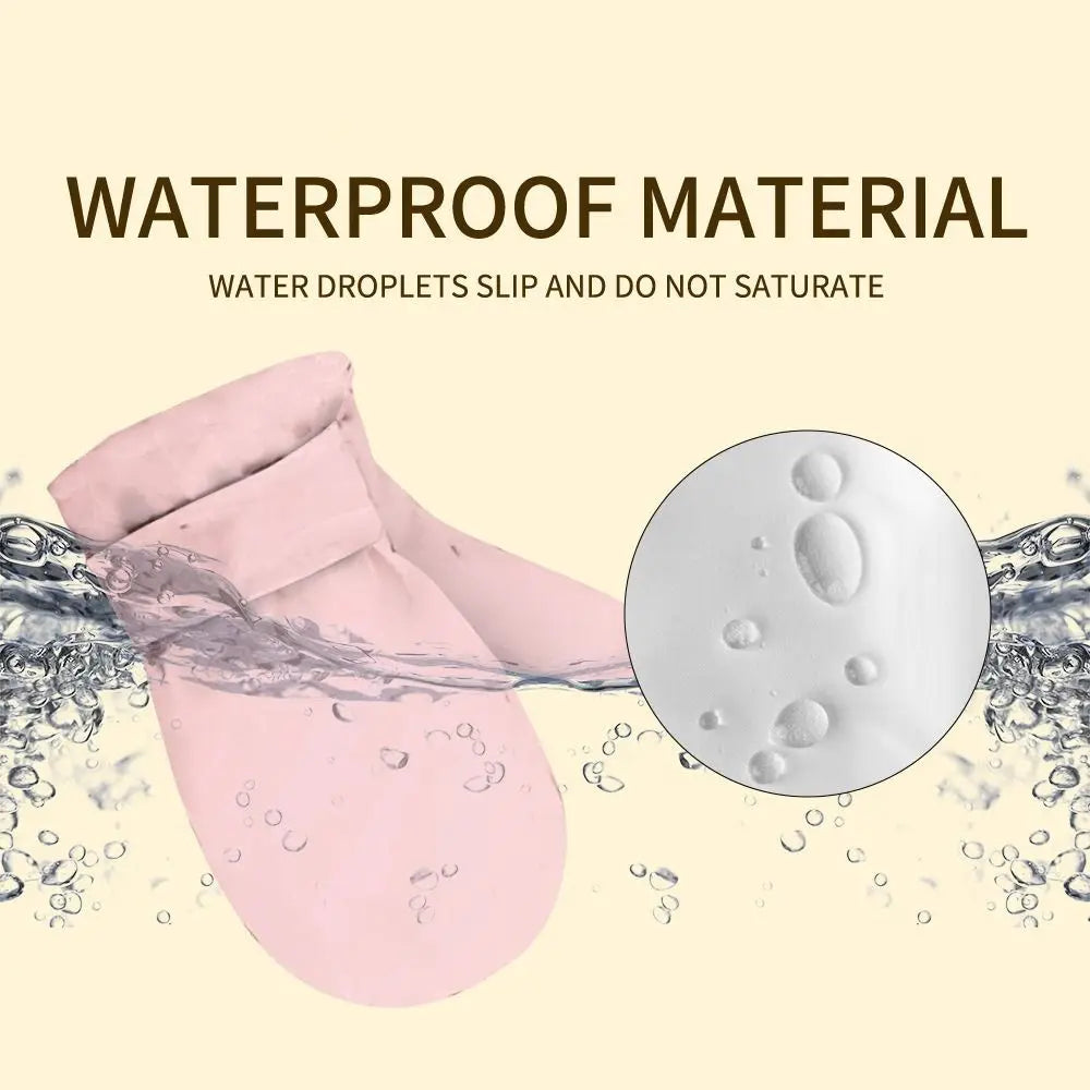 Toddler Waterproof Snow Mittens Fleece Lined | Ages 2–6