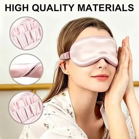Silk Sleep Eye Mask – Light Blocking Travel Eye Cover