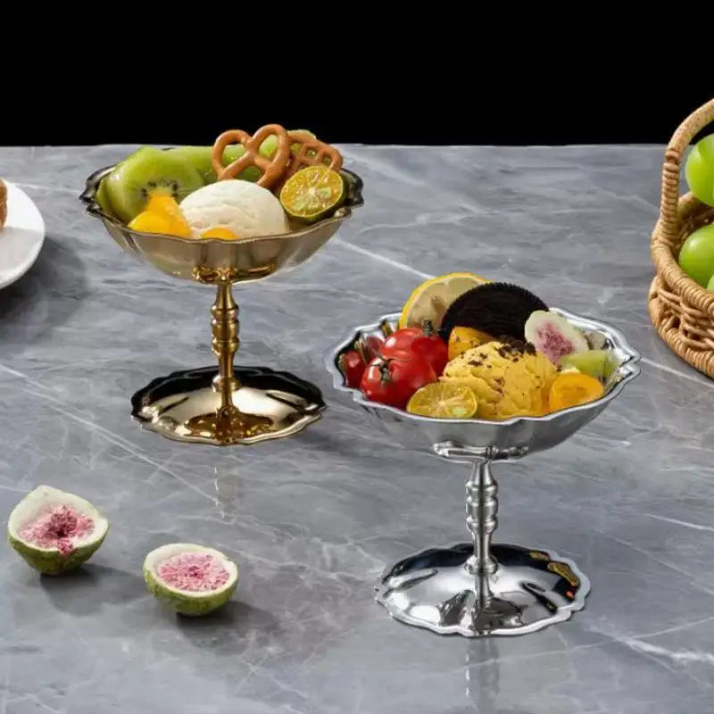 Stainless Steel Ice Cream Goblet Retro Dessert Cup | Nixie