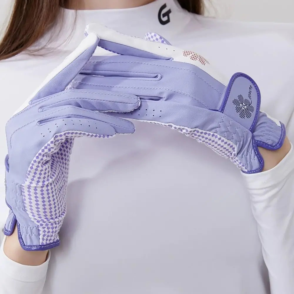 Women's Anti-Slip Golf Gloves – Enhanced Grip & Breathable PU