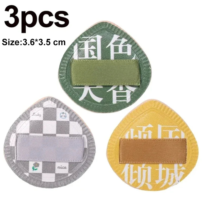 3-Pack Mini Finger Puff Set – Foundation & Concealer Sponge