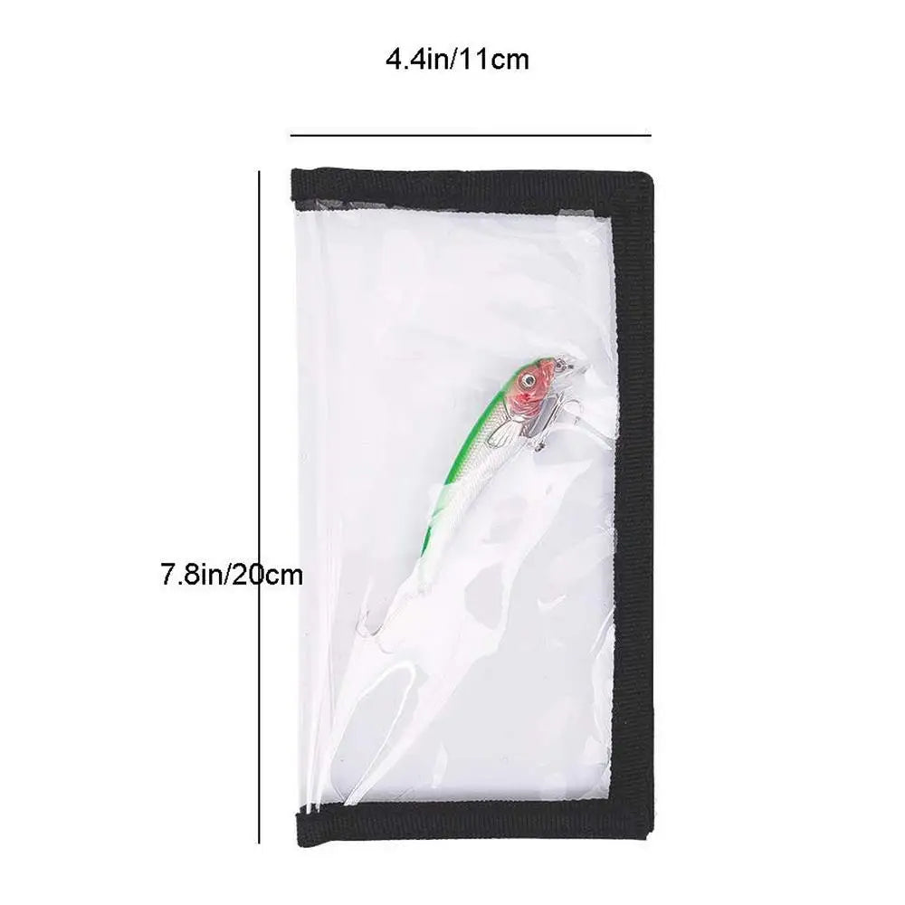 PVC Fishing Lure Cover & Hook Protector Bait Storage Bag