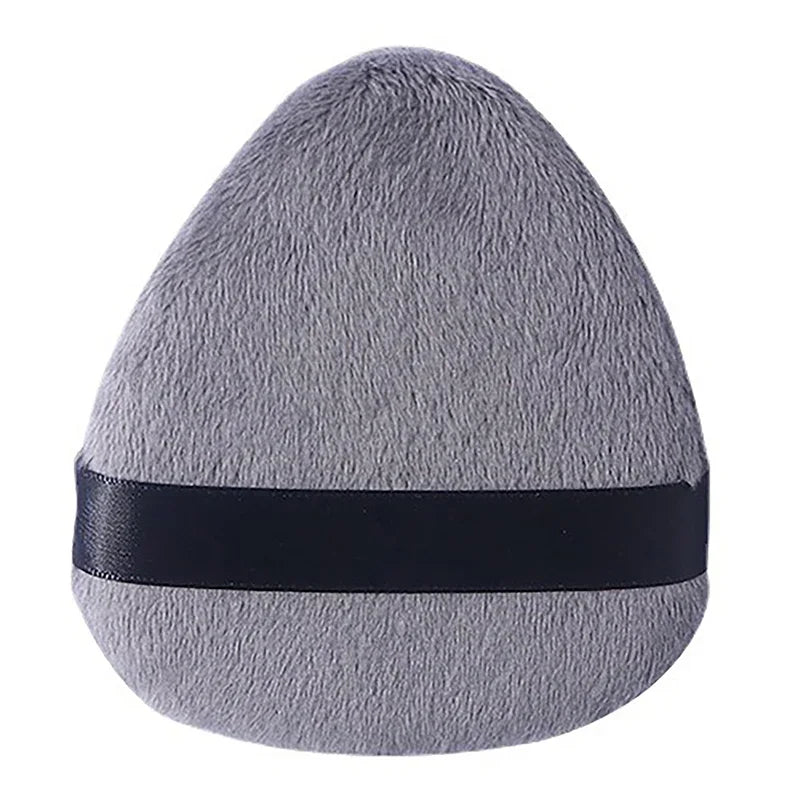 Large Drop Shape Velvet Powder Puff – Loose Powder Makeup Tool