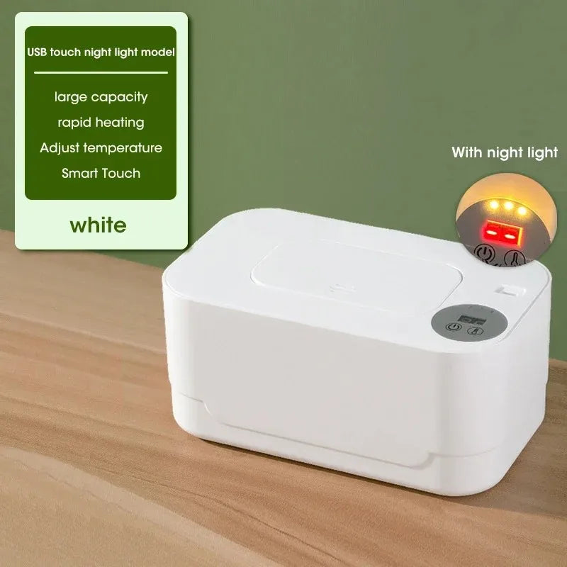 NOCCLILI USB Baby Wipes Warmer with LED Display | Car & Home