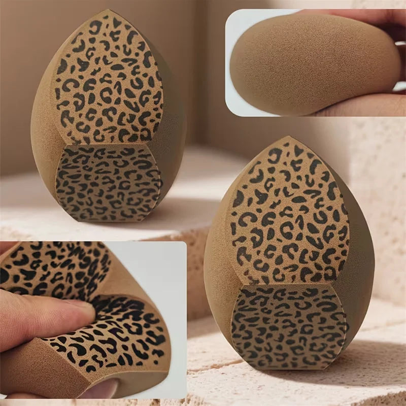 Extra Large Leopard Print Makeup Sponge | Wet & Dry Blender