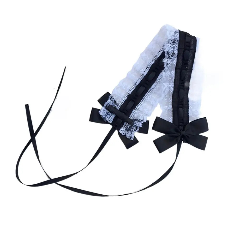 Lolita Headband Bowknot Sweet Lace Hairband | Cosplay Accessory