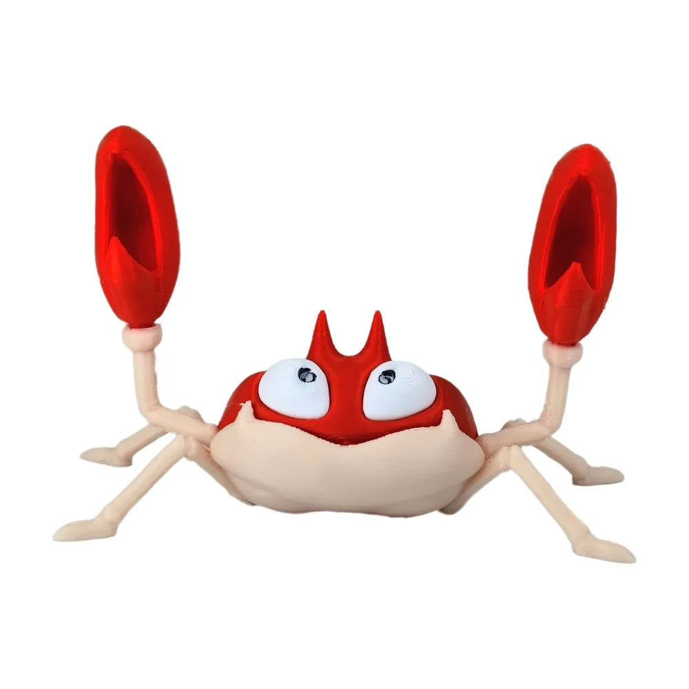 Weightlifting Crab Pen Holder – Novelty PLA Desk Organizer