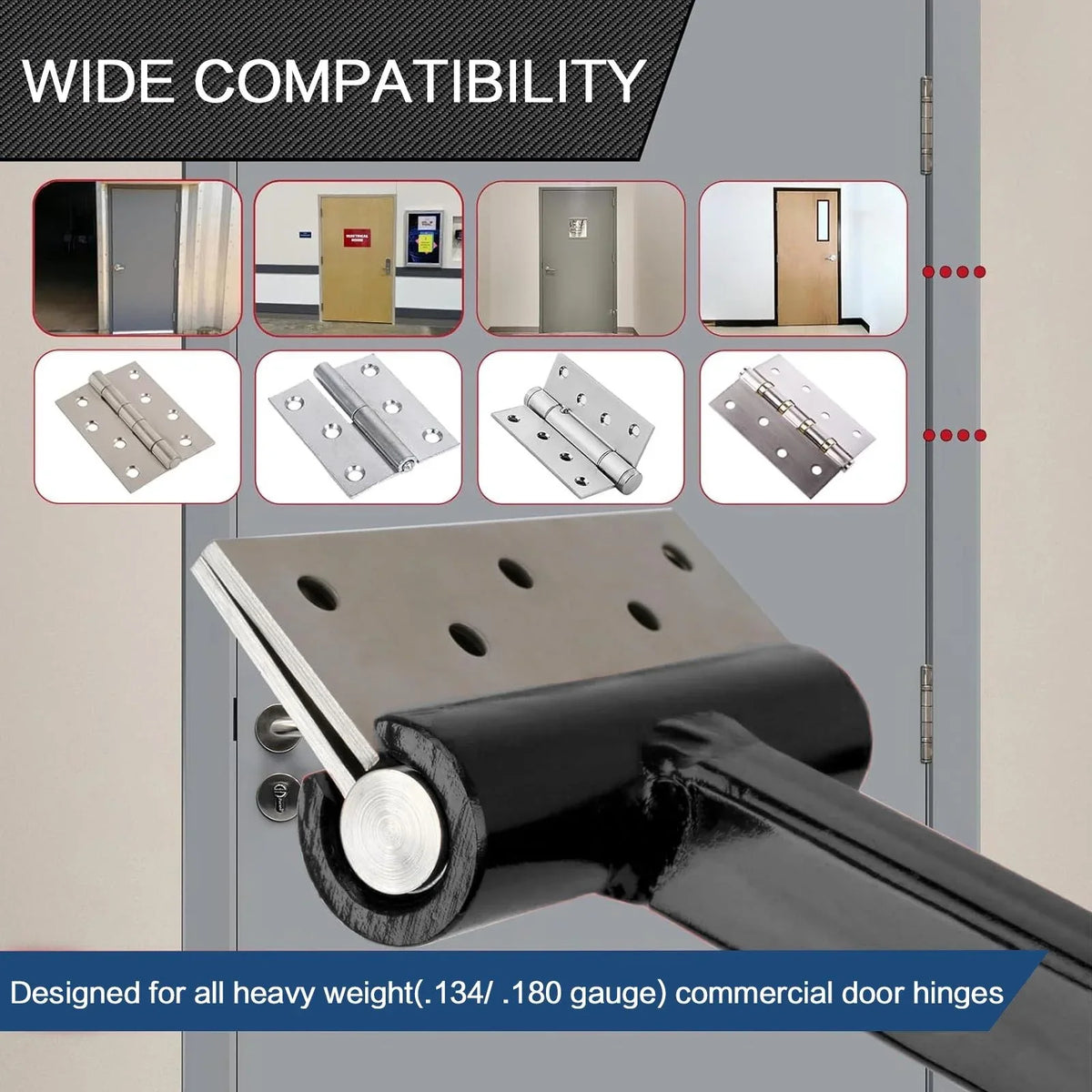 Heavy Duty Door Hinge Adjustment Tool | High Carbon Steel Spanner
