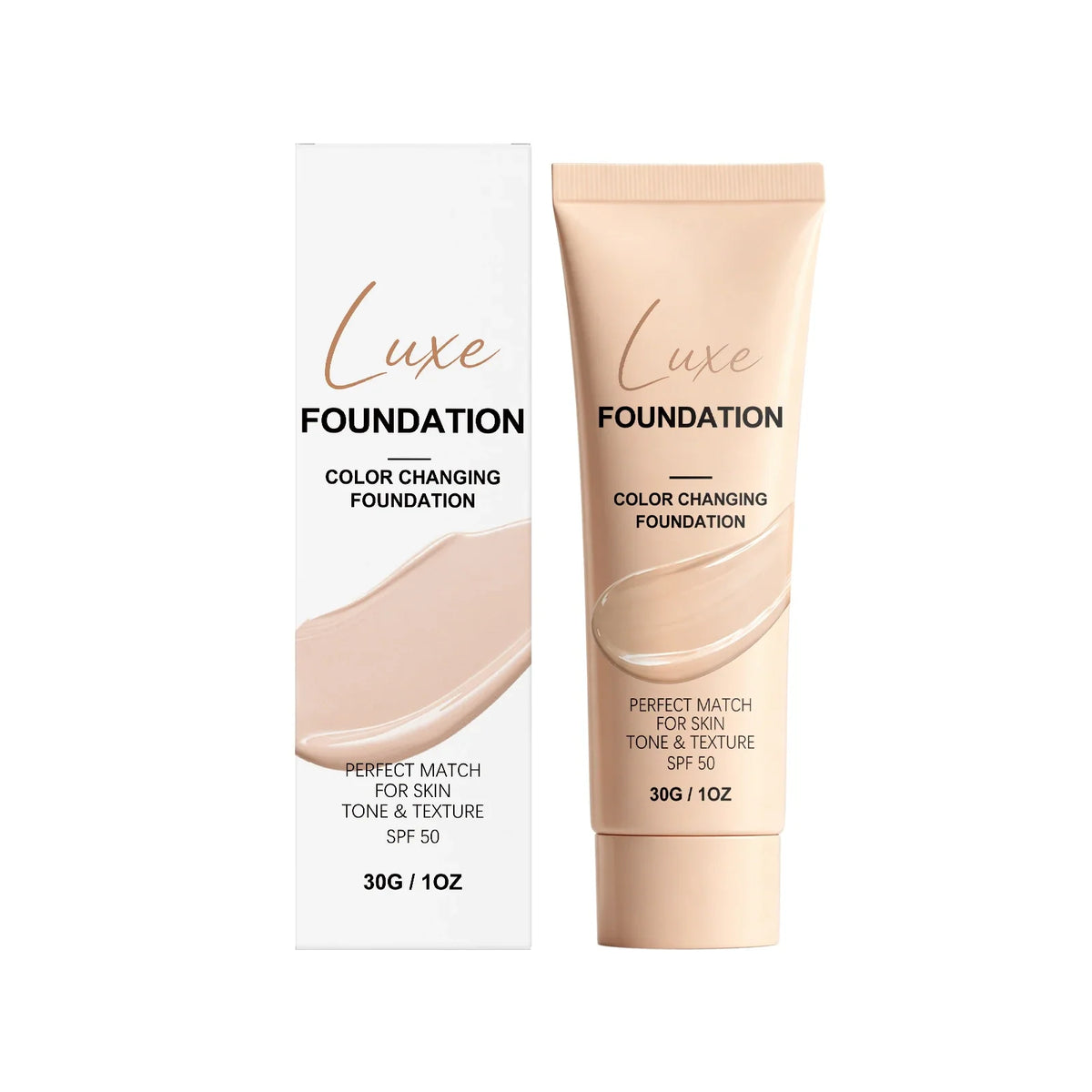 VIARELINE Color Changing Foundation SPF50 | Natural Finish