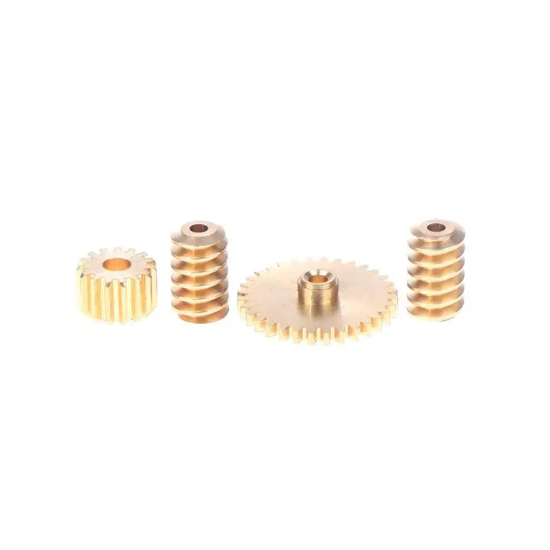 0.5M Copper Worm Gear Drive Set – 12–32 Teeth DIY Model Kit